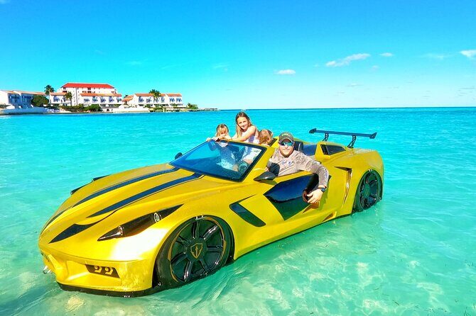 JetCar Bahamas Water Car Experience - The Experience Itself