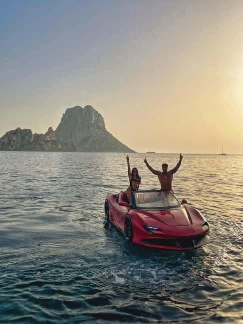 JetCar excursion - Super Sport SVJ or SF90 on water in Ibiza - What to Expect During the Experience