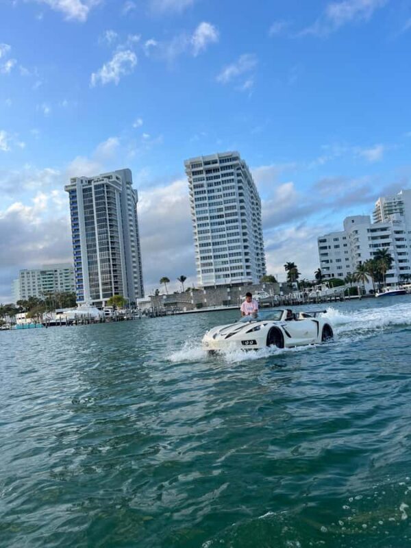 JetCars Miami Beach & Free Boat Ride + $250 Due At Check in - Frequently Asked Questions