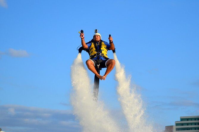 Jetpack an adventure lifetime in Cancun. Extreme aquatic activity. - What is the Cancun Jetpack Experience?