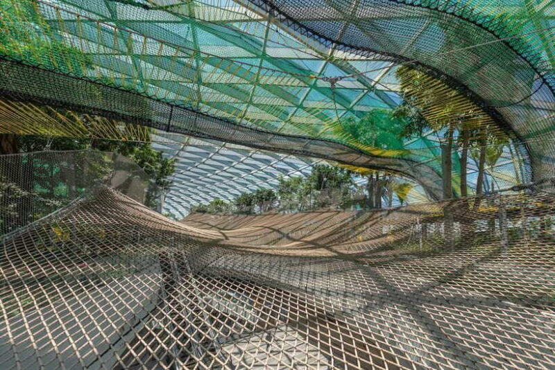 Jewel Changi Airport: Sky Nets Admission Ticket - The Gardens and Topiary Walk