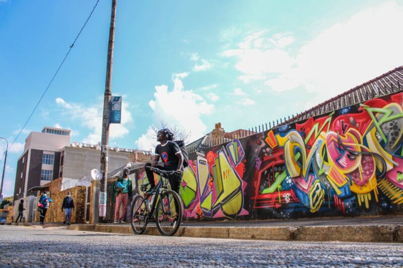 Johannesburg: Guided Bike Tour of the City - Exploring Braamfonteins Street Art