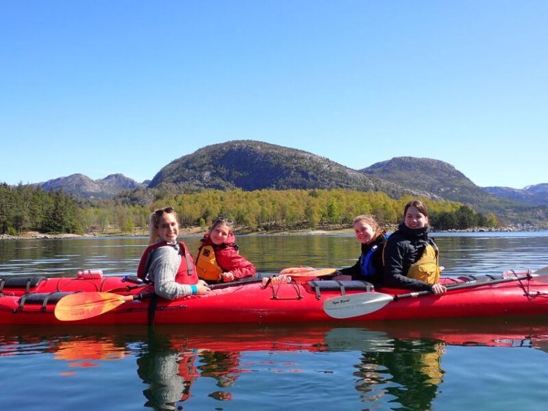 Jørpeland: Guided fjordtour kayak - FAQ