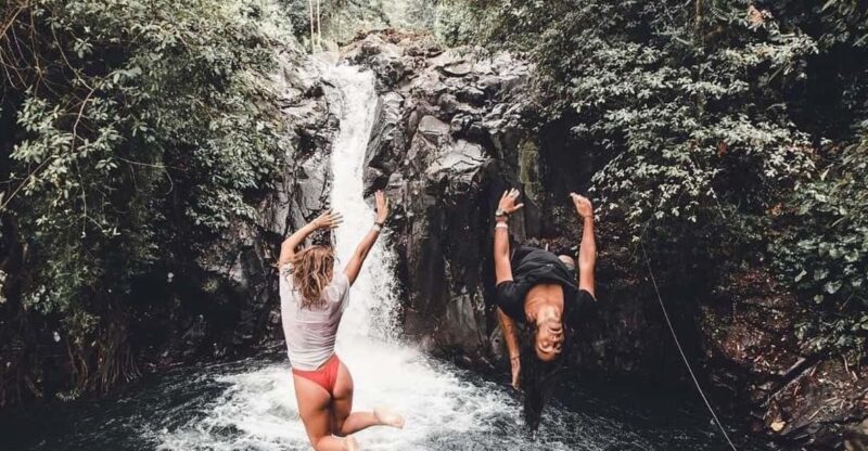 Jumping Sliding at Aling- Aling Waterfall and Handara Gate - Itinerary Details