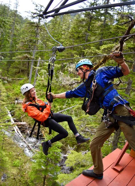Juneau: Alpine Zipline Adventure - Key Points