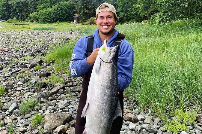 Juneau Shore Fishing Shuttle and Gear - The Sum Up