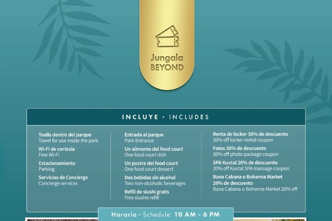 Jungala Aqua Experience - What to Bring and Wear