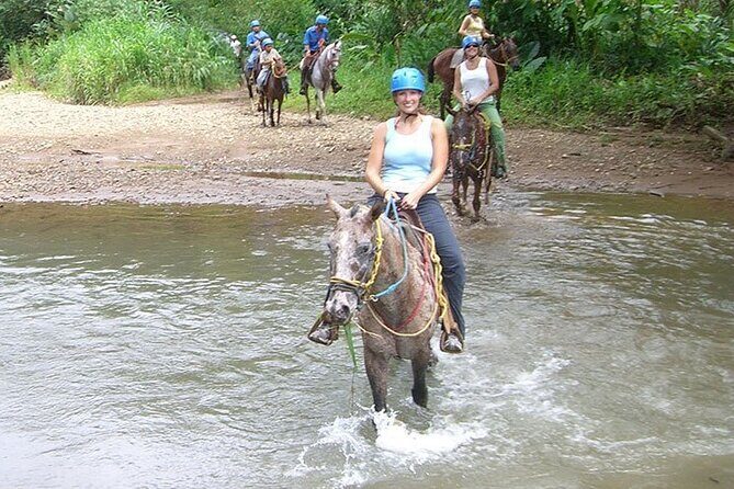 Jungle HorseBack Adventure to Las Palmas Waterfall All Included - Key Points