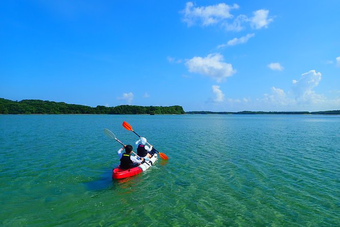 Kabira Bay SUP/Canoe + Blue Cave Snorkeling - Snorkeling in the Blue Cave