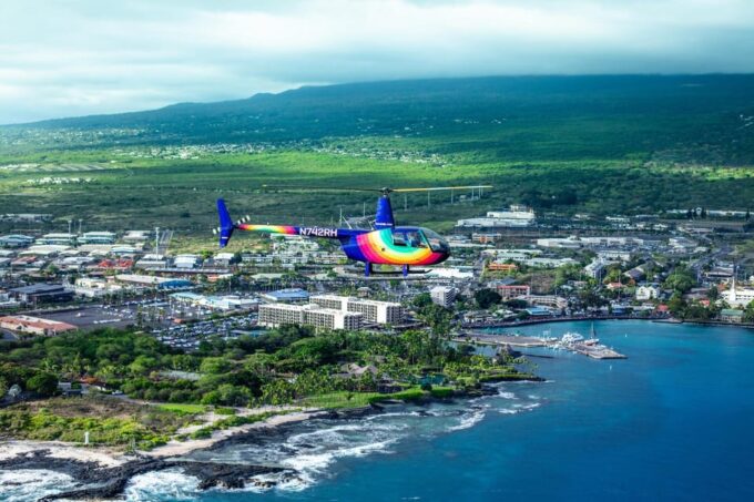 Kailua-Kona: Coastal Scenic Doors On/Off Helicopter Tour - Accessible Options for Guests