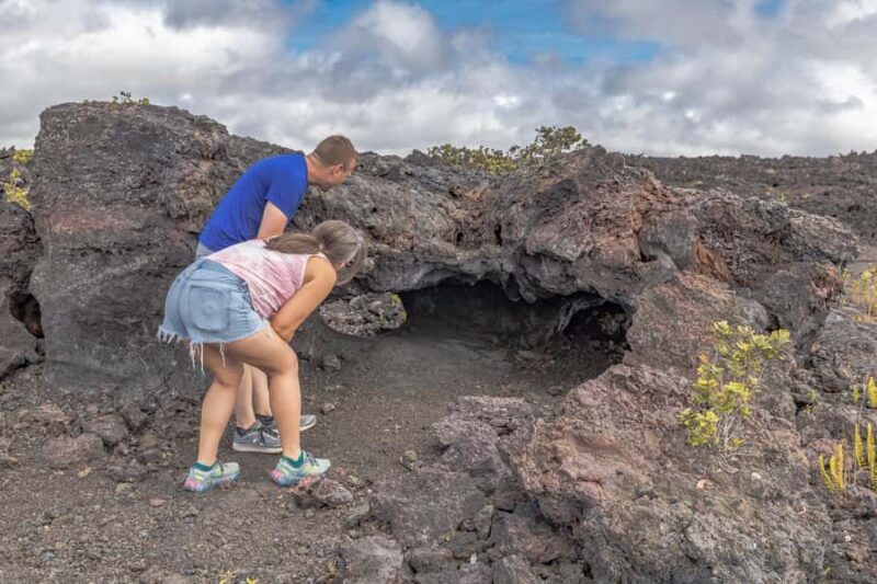 Kailua-Kona: Volcanoes, Lava Tube, and Black-Sand Beach Tour - Key Points