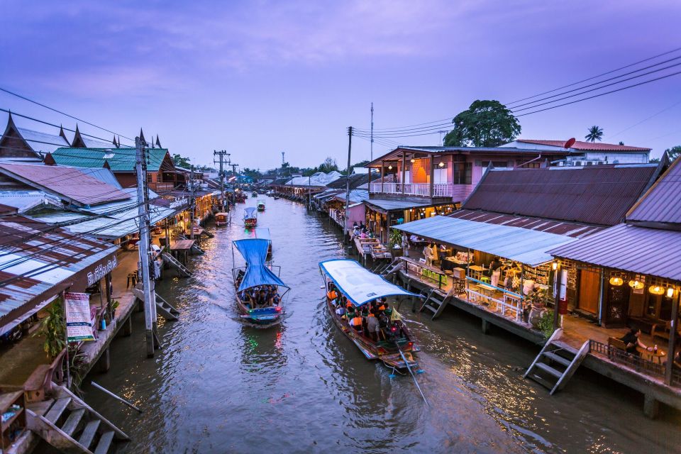 Kanchanaburi: Sightseeing Tour With Amphawa Market - Pickup and Drop-off Options