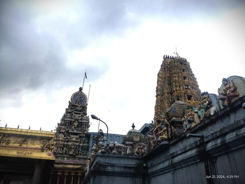 Kandy; Excursion to Visit Matale Alu Viharaya & Hindu Kovil - Muthumari Amman Kovil: Goddess of Rain