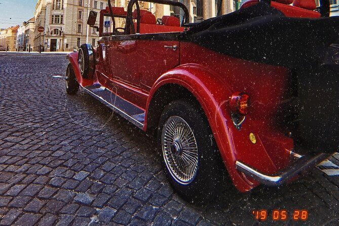 Karlstejn Castle in Vintage Convertible Car - What Travelers Say
