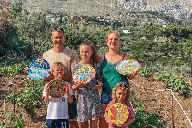 Karpathos Creative Workshop for Mosaic in the vineyard - An In-Depth Look at the Karpathos Mosaic Workshop