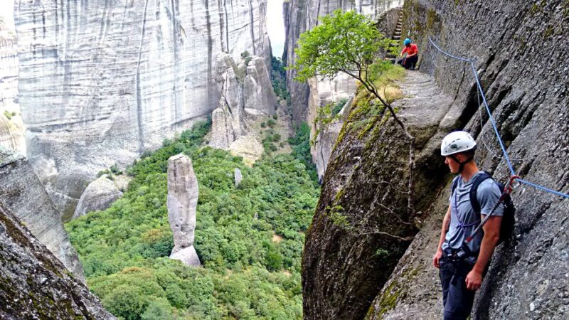 Kastraki: Meteora Via Cordata Hiking Tour to the Great Saint - Safety and Equipment