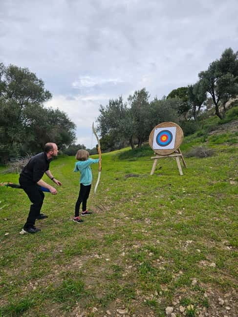 Katakolo: Archery Experience next to a Medieval Castle! - Key Points