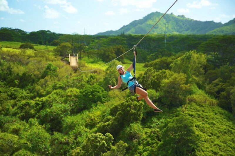 Kauai: Zipline Adventure - The Zipping Itself: From Treetops to Valleys