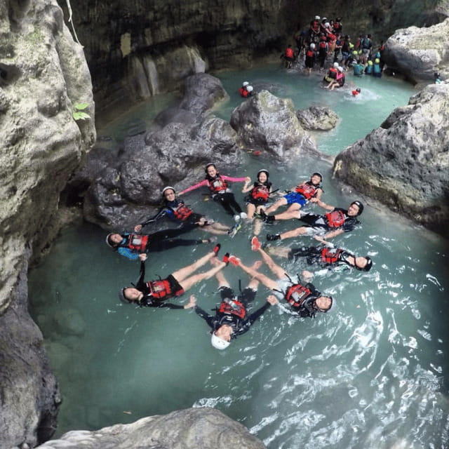 Kawasan Falls Canyoneering Transfers from Cebu with Lunch - Key Points