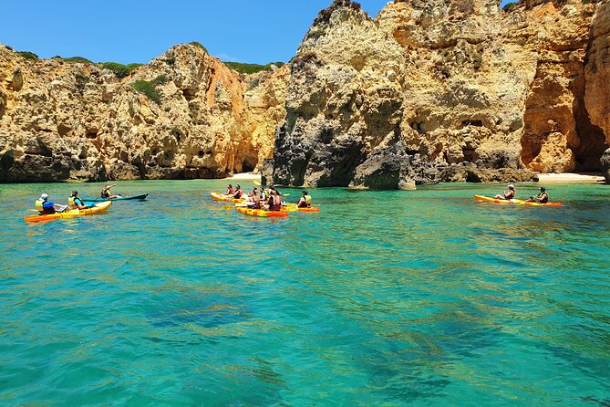 Kayak Adventure to Go Inside Ponta Da Piedade Caves/Grottos and See the Beaches - Recap