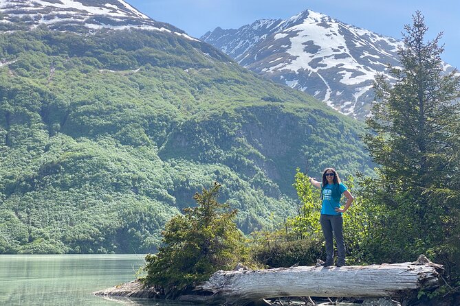Kayak and Hike to Deep Blue, Glacially Carved Grant Lake, Alaska - Hiking the Rugged Terrain