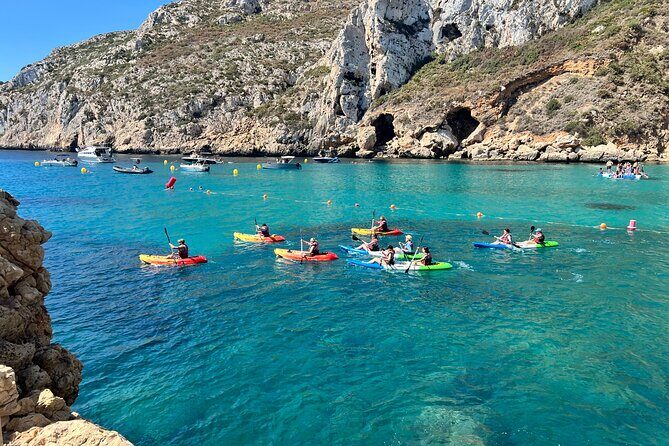 Kayak Javea Guided Cala Granadella, llop marí cave, cala en caló - FAQ