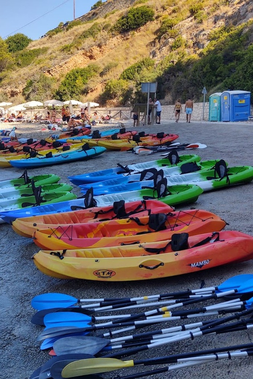 Kayak Route in Granadella Javea Llop Marí Cave, Cala En Caló - Key Points