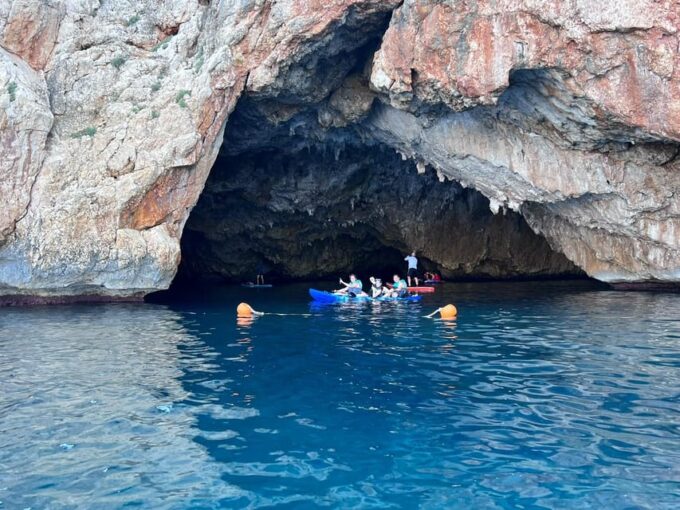 Kayak Route in Granadella Javea Llop Marí Cave, Cala En Caló - Participant Requirements