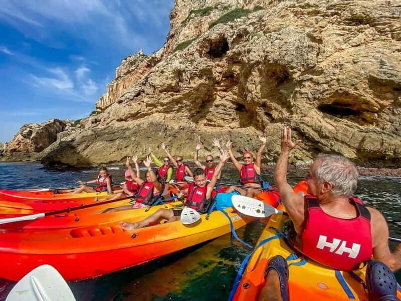 Kayak & Snorkel Adventure  Coves of Sitges + Transport - Key Points