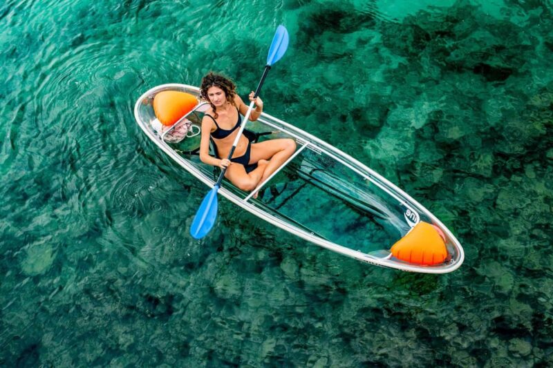 Kayak Tour at Faraglioni Di Scopello With Transparent Kayaks - Safety and Equipment