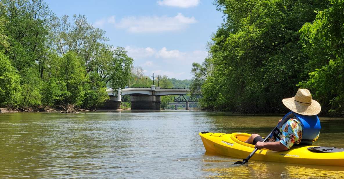 Kayak Zanesvilles Y-Bridge & Scenic Waterways - Key Points
