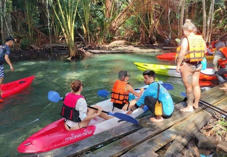 Kayaking at Krabi Crystal Lagoon - Inclusions