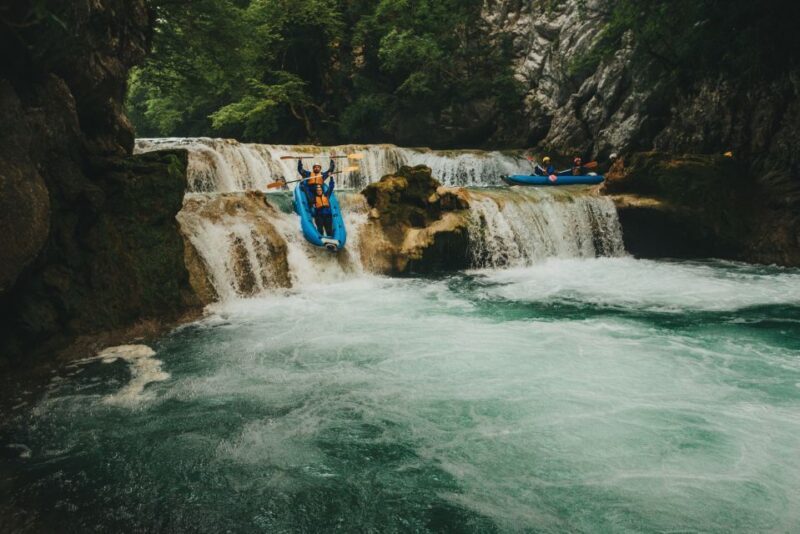 Kayaking Mreznica Waterfalls in Natural Monument - Equipment and Safety