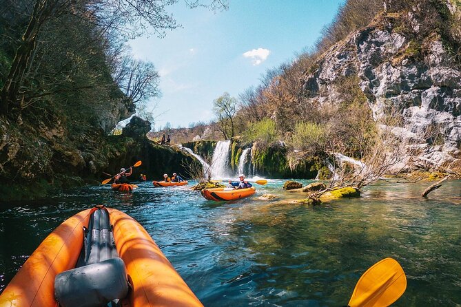 Kayaking on the Međnica River - Preparing for the Tour