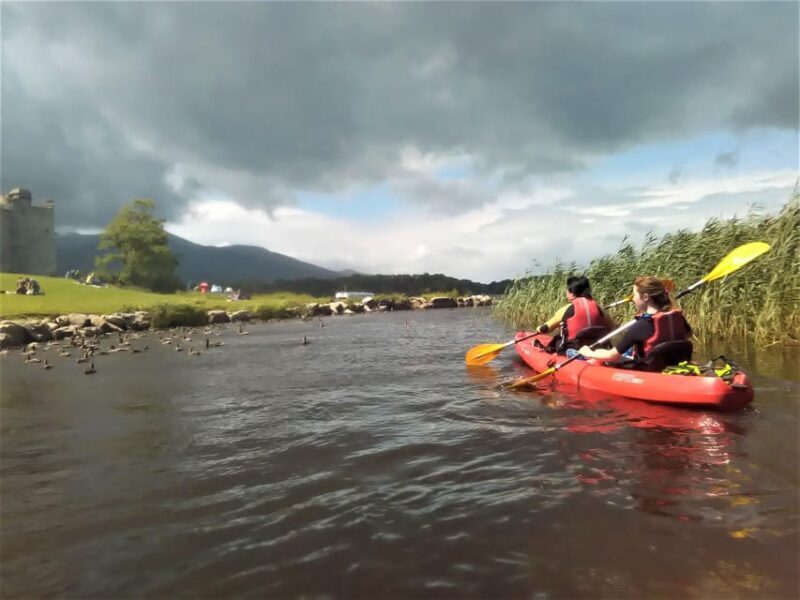 Kayaking the Killarney lakes from Ross Castle. Guided - Key Points