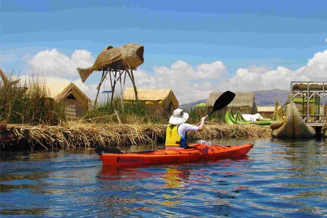 Kayaking to the Uros Floating Islands - Exploring the Uros Floating Islands