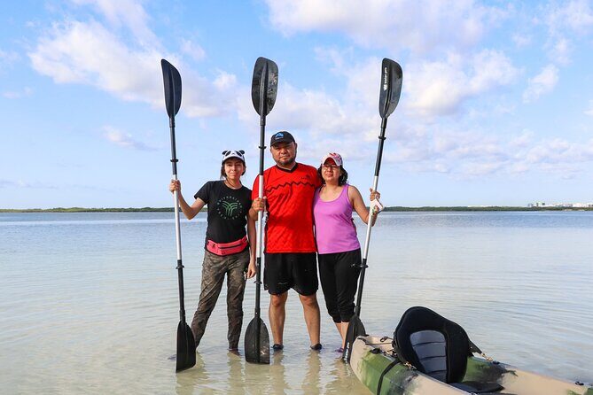 Kayaks at the Mangroves Lagoon Ecosystem from Cancun - Key Points