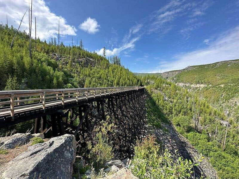 Kelowna: Historical Trail to Penticton Self-Guided Tour - Key Points