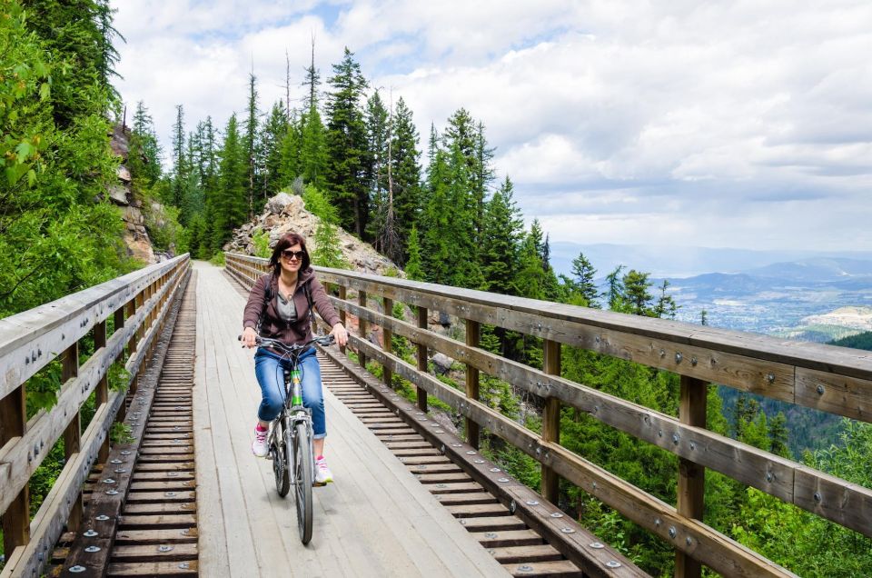 Kelowna: Myra Canyon E-Bike Tour - Transportation and Pickup