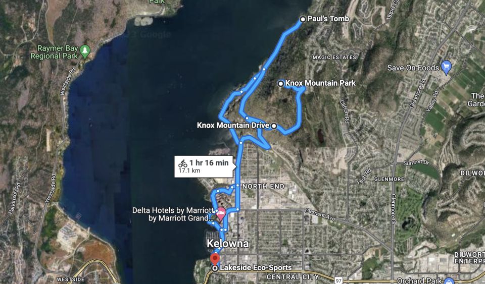 Kelowna: Okanagan Lake Guided E-Bike Tour With Picnic - Full Safety Orientation