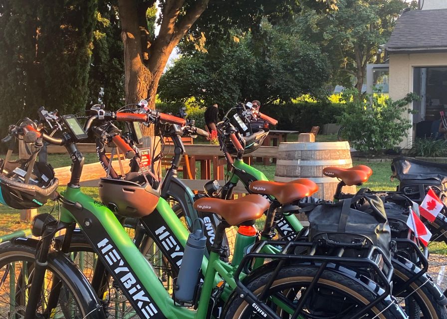 Kelowna: Wine Tasting by E-bike, Smartphone Guide & Lunch - Inclusions and Amenities