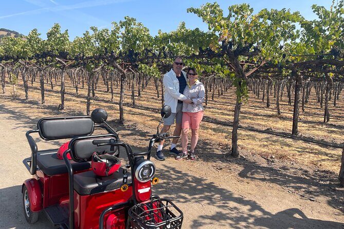 Kenwood Wine Country Electric Trike 3 Hours Tour - Key Points