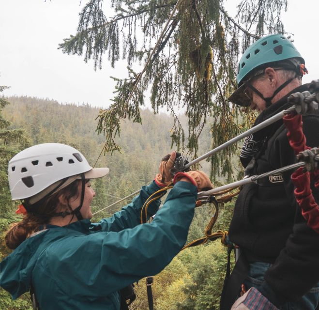 Ketchikan: Rainforest Zipline, Skybridge, & Rappel Adventure - Exhilarating Zipline Course Through the Rainforest