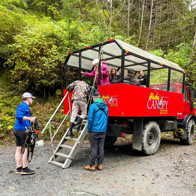 Ketchikan: Rainforest Zipline, Skybridge, & Rappel Adventure - Tsimshian Totem Park and Historic Sawmill