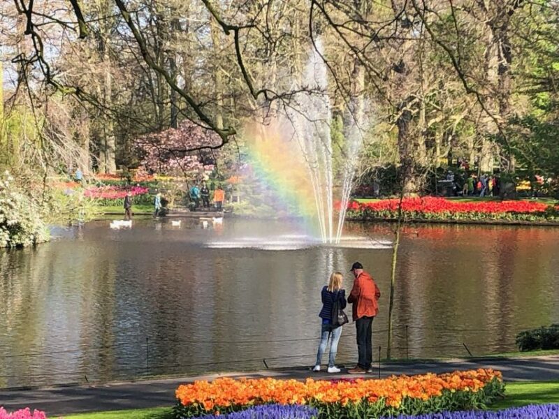 Keukenhof, Tulip Farm, Flower Fields & Windmills - Iconic Dutch Windmills