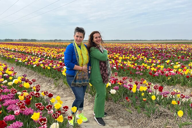 Keukenhof, Tulip Farm, Flower Fields & Zaanse Schans Windmills - Booking Your Experience