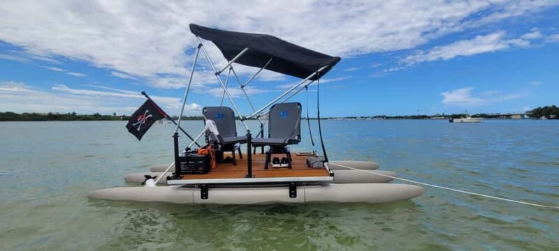 Key Largo: Mini Pontoon  Drive Your Boat + Beach Pass - Starting Point and Logistics