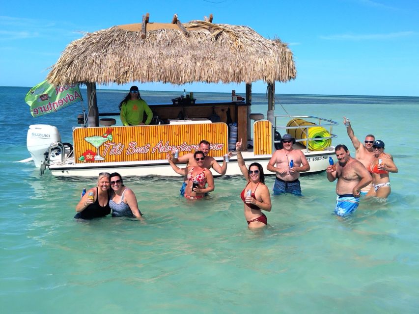 Key West: 4-Hour Private Sandbar Cruise on a Tiki Bar Boat - Frequently Asked Questions