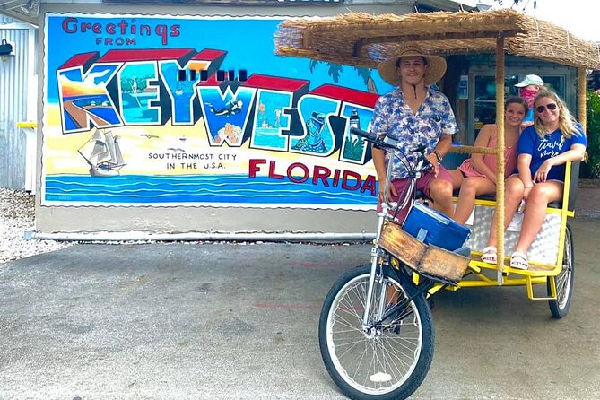 Key West Conch Republic Tiki Pedicab Experience by Kokomo Cabs - Exploring Old Town and the Historic District