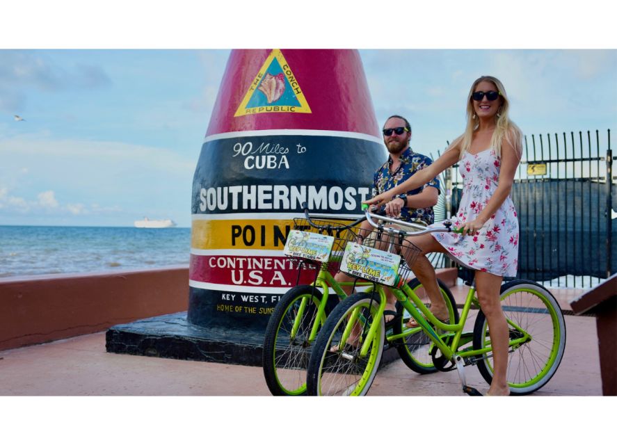 Key West: Guided Bicycle Tour With Key Lime Pie - Discovering Fascinating History